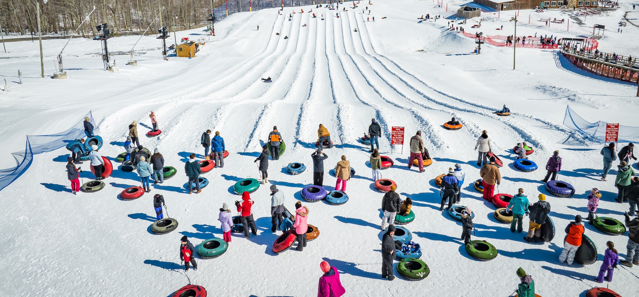 2 for 1: All-Day Tubing Session Passes to Winterplace Ski Resort 