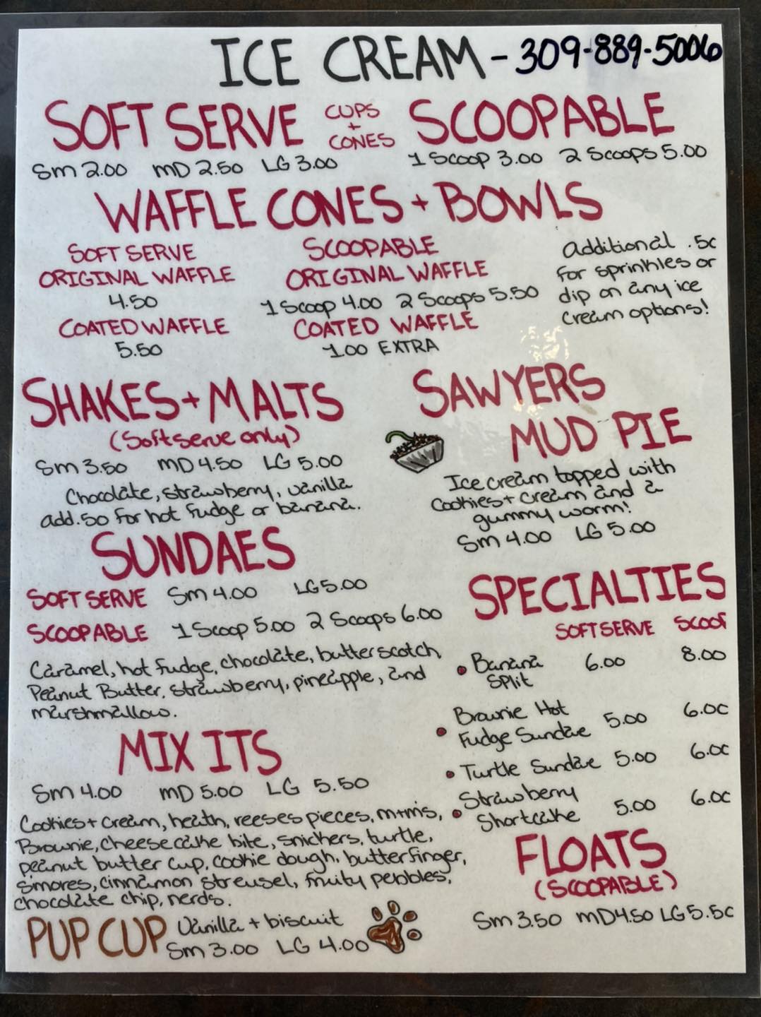 Broke Girls Pizzas & Cream