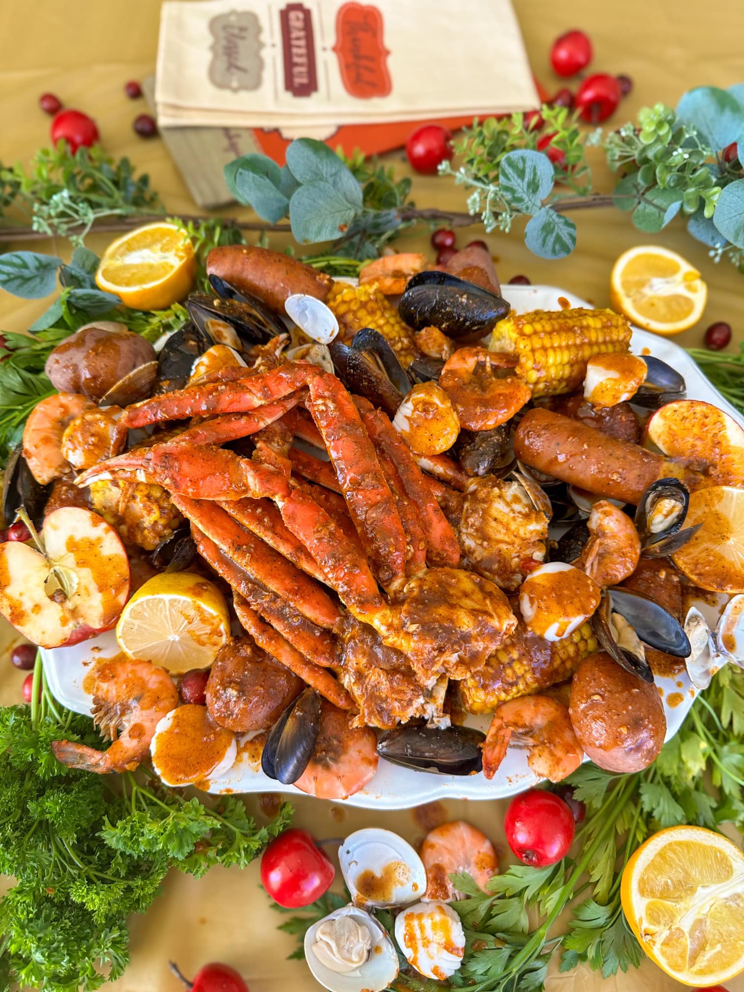 The Crackin' Crab Seafood Boil