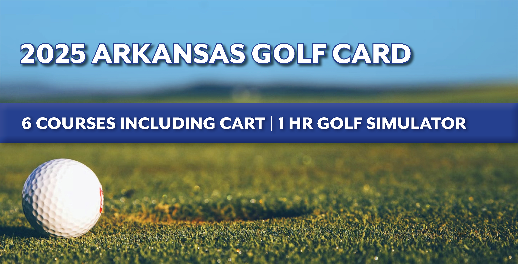 2025 Arkansas Golf Card