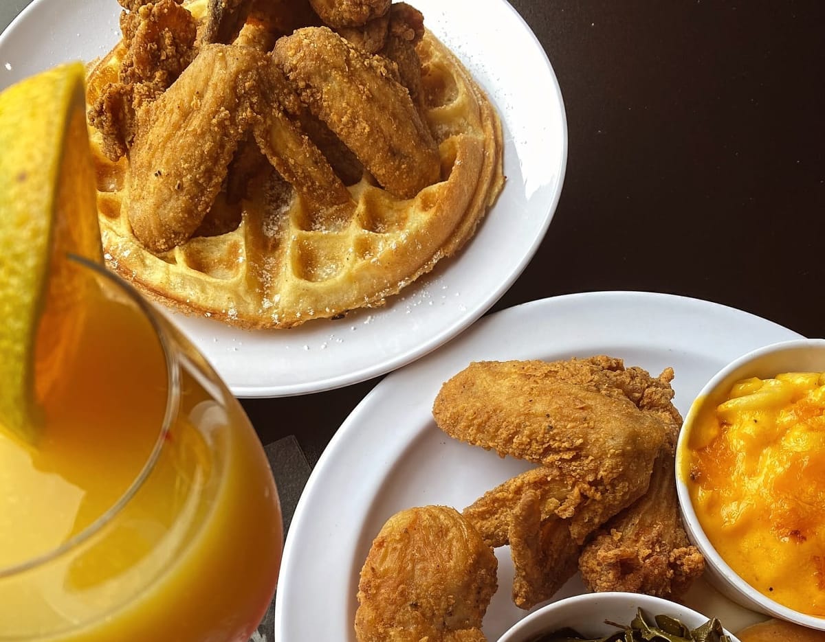 Uptown's Chicken and Waffles 
