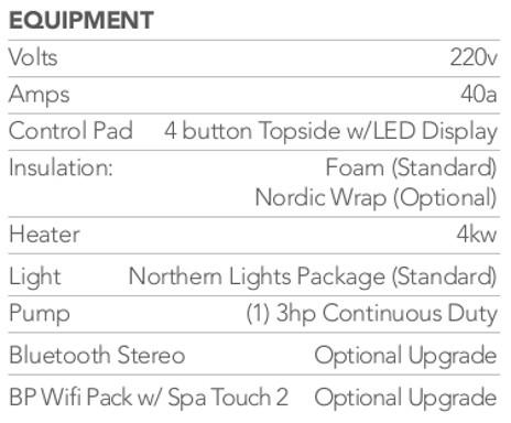 Nordic Jubilee SE Hot Tub